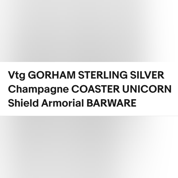 (FIRM) Vintage Barware Coaster - Picture 2 of 2